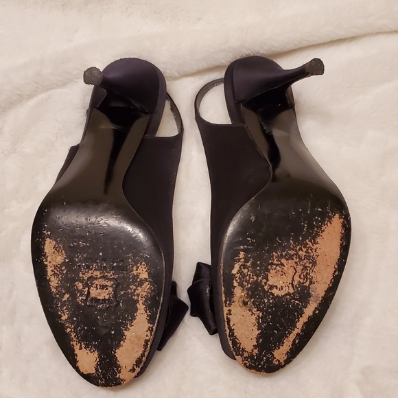 Stuart Weitzman evening sandals with stone accents - Picture 5 of 7